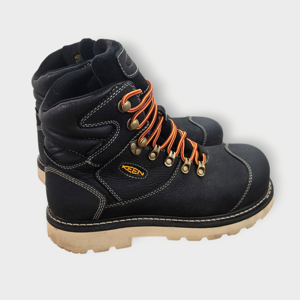 KEEN Cincinnati 6 inch Waterproof Boot Carbon Toe Size 8.5D Work Boots Worn Once - Picture 5 of 13